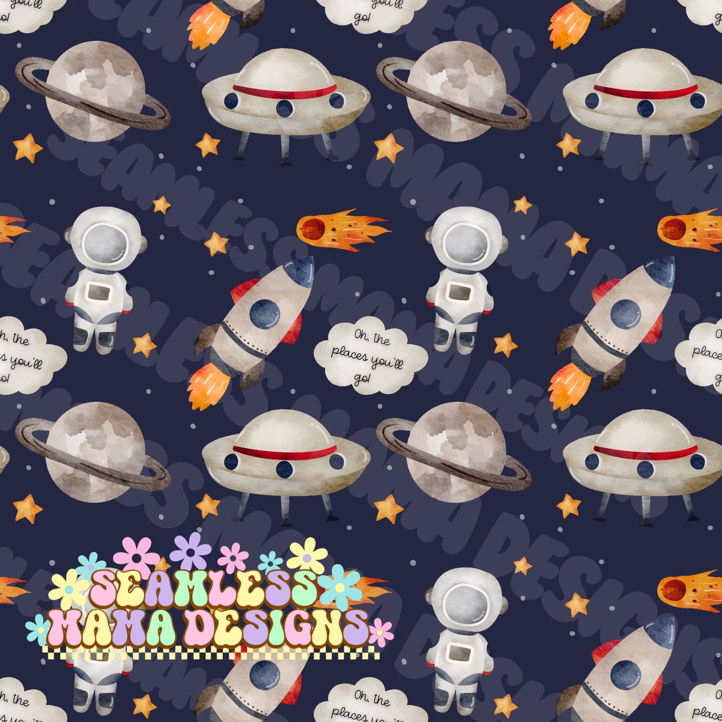 Astronauts and Rocket Ships