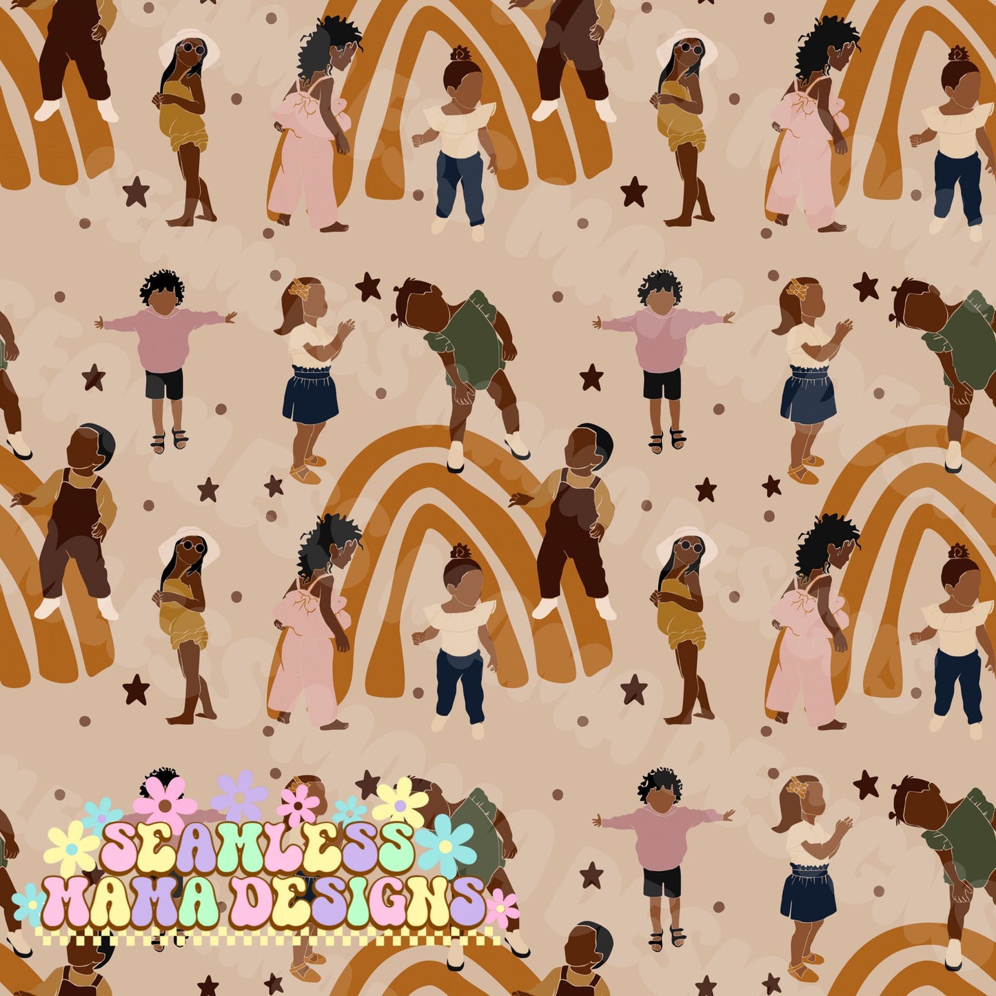 Brown Children Joy