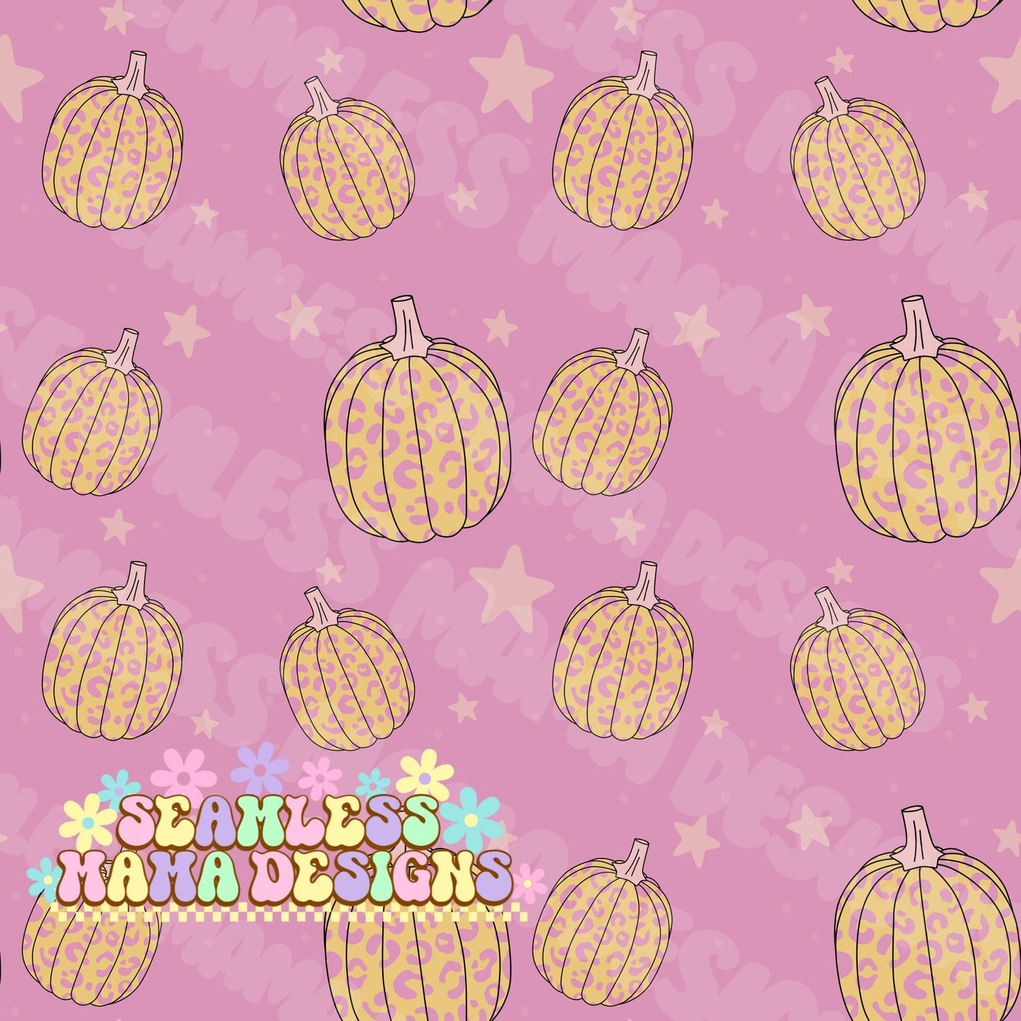 Pink Leopard Pumpkins