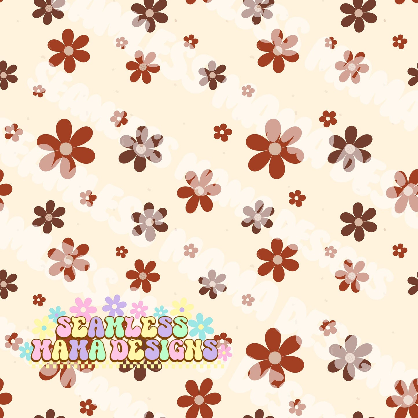 Rust & Brown Flowers