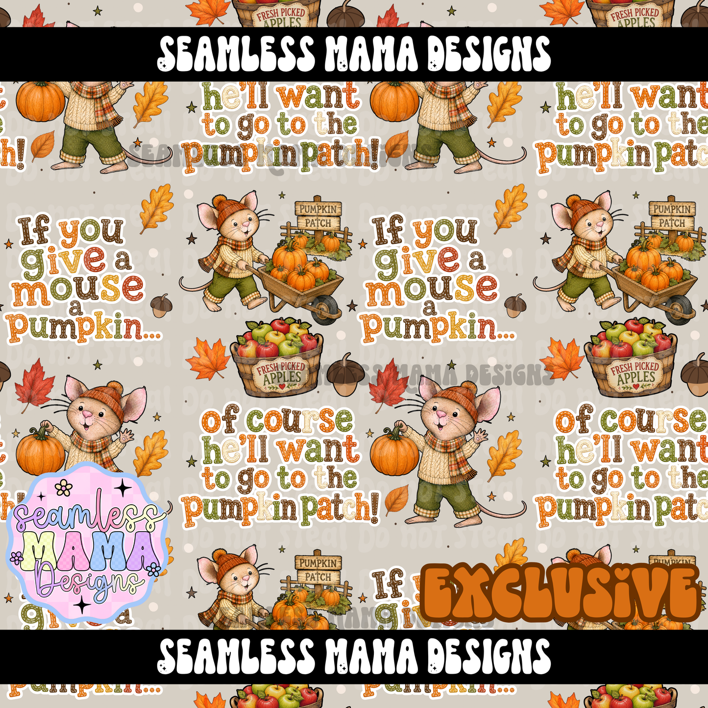 If you give a mouse a pumpkin..