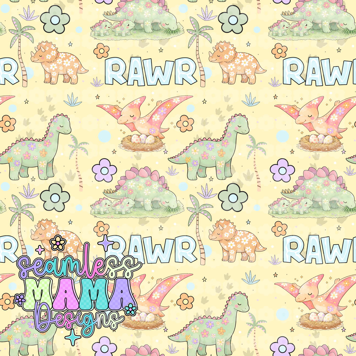 Floral Dino’s