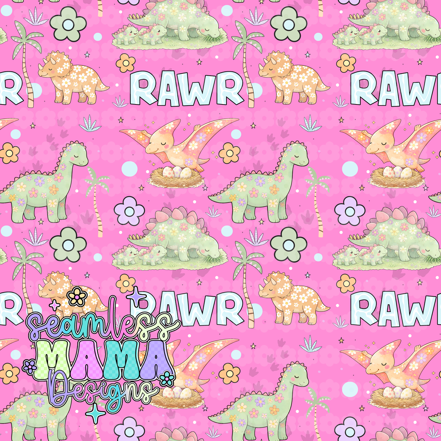 Floral Dino’s