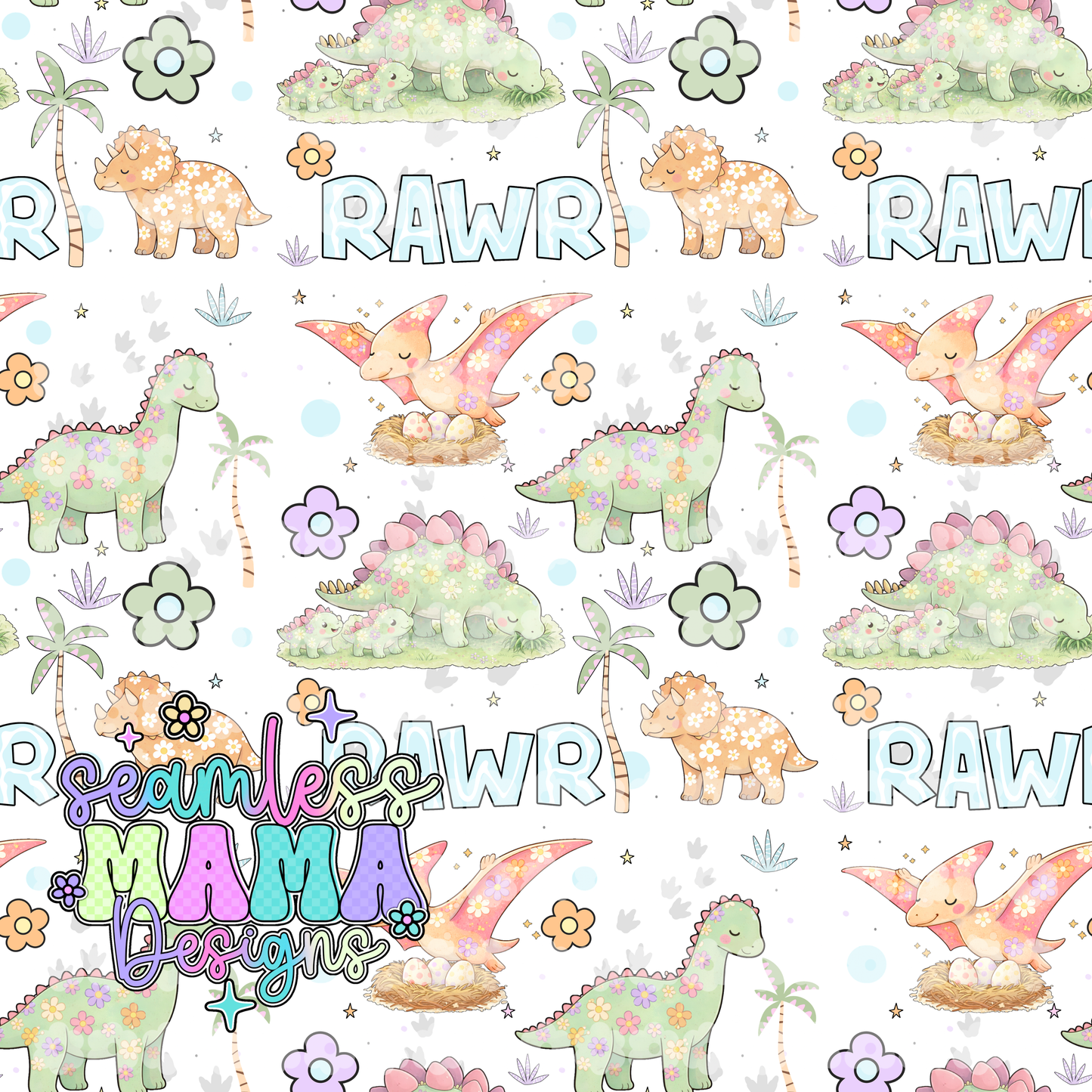 Floral Dino’s
