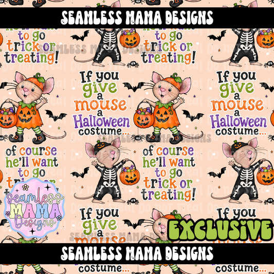 If you give a mouse a halloween costume..
