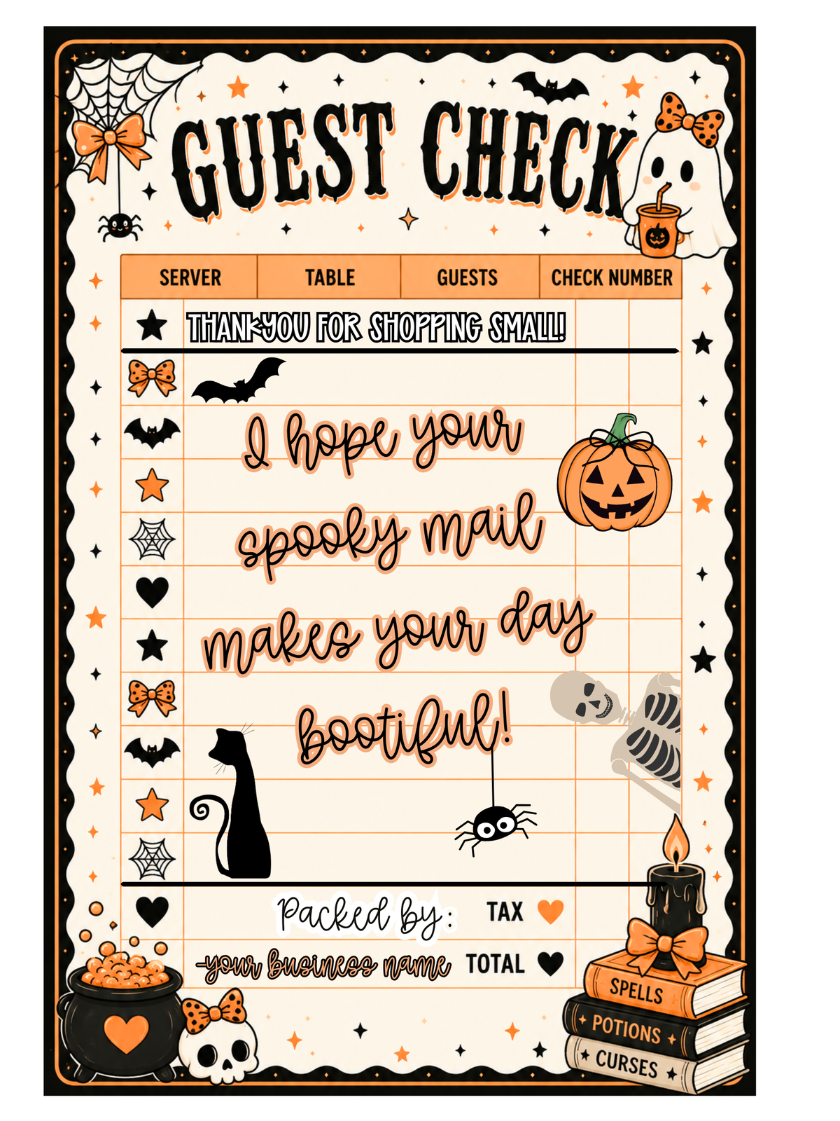 Spooky Digital Stickers