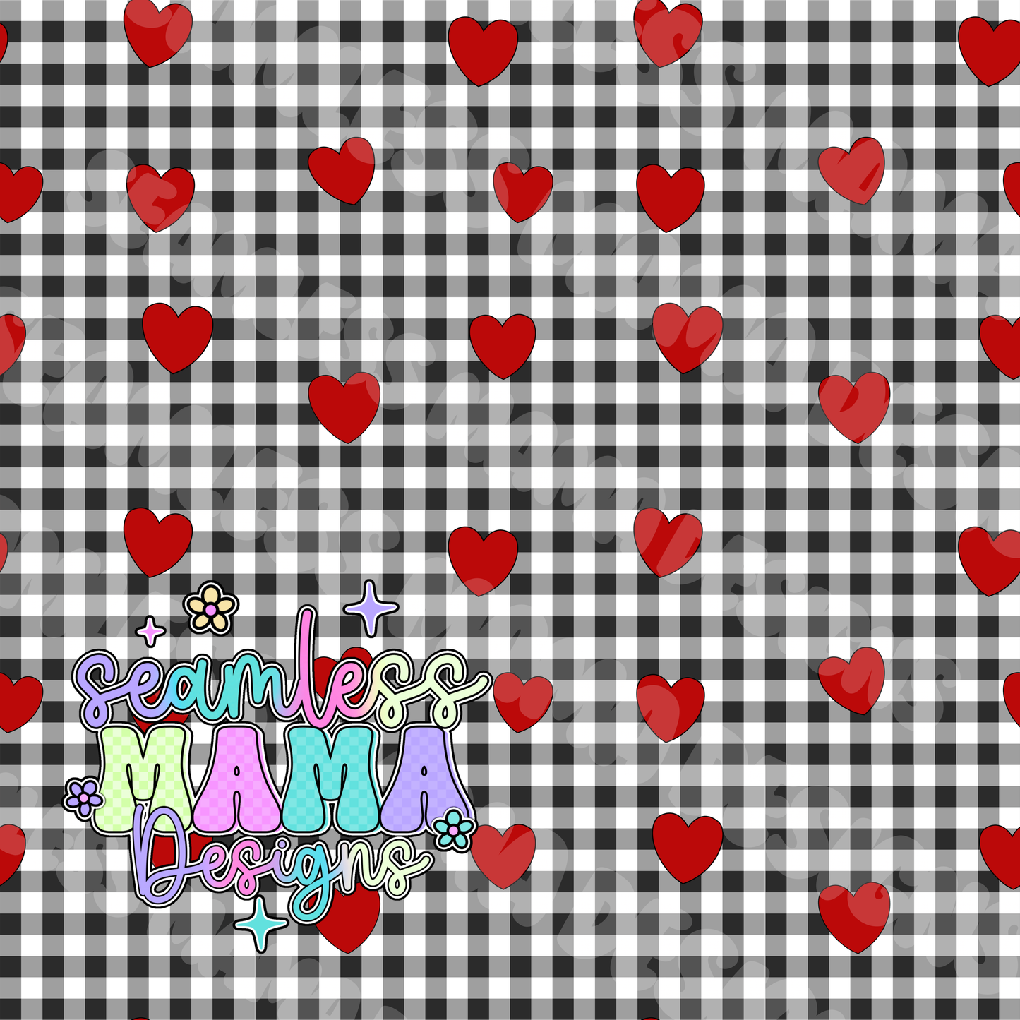 Plaid Hearts