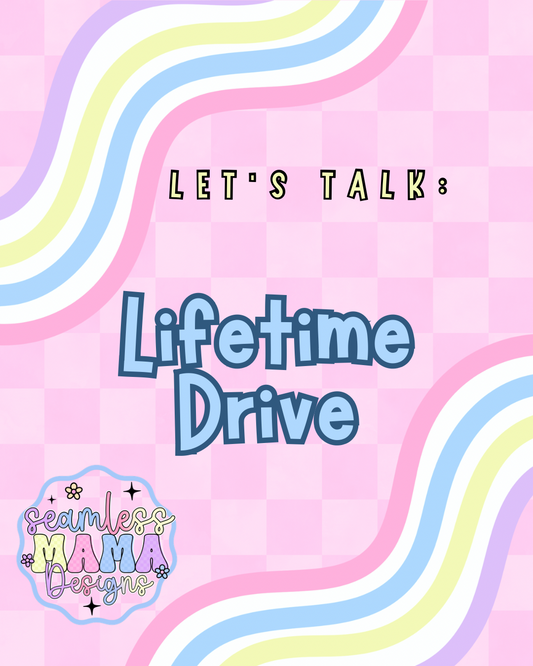 ✿ Seamless Mama Designs Lifetime Drive-Please scroll down to read description! —->