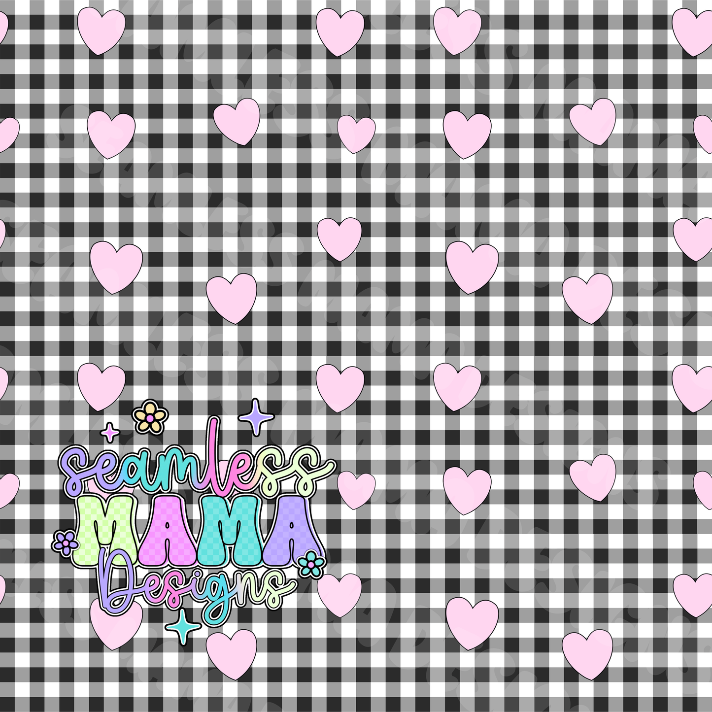 Plaid Hearts