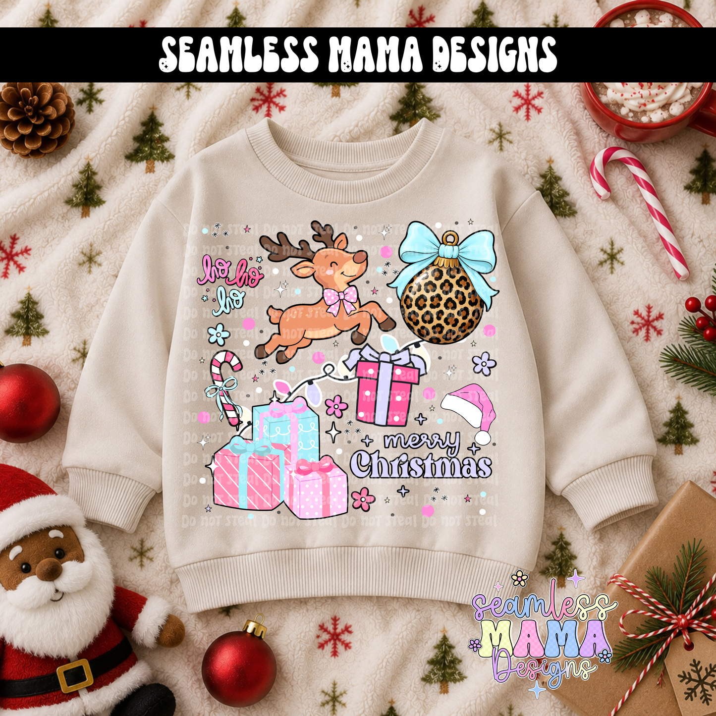 Leopard Wishes & Christmas Kisses
