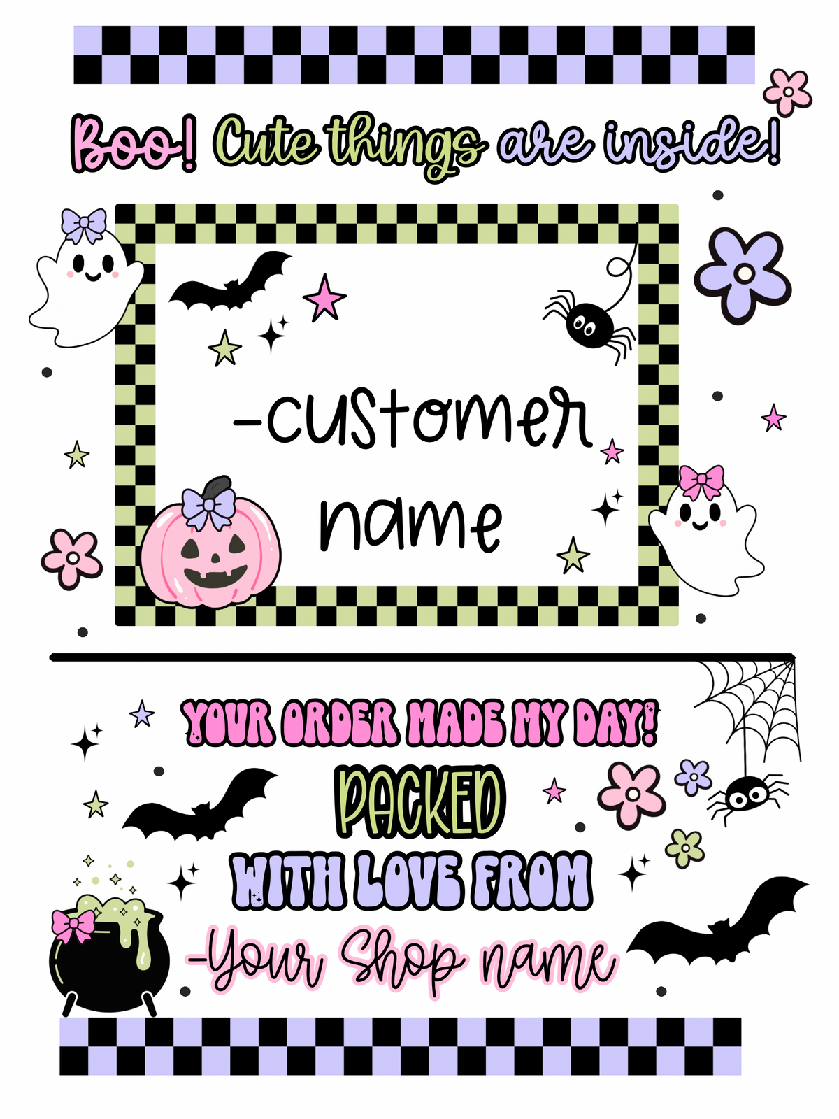 Spooky Digital Stickers