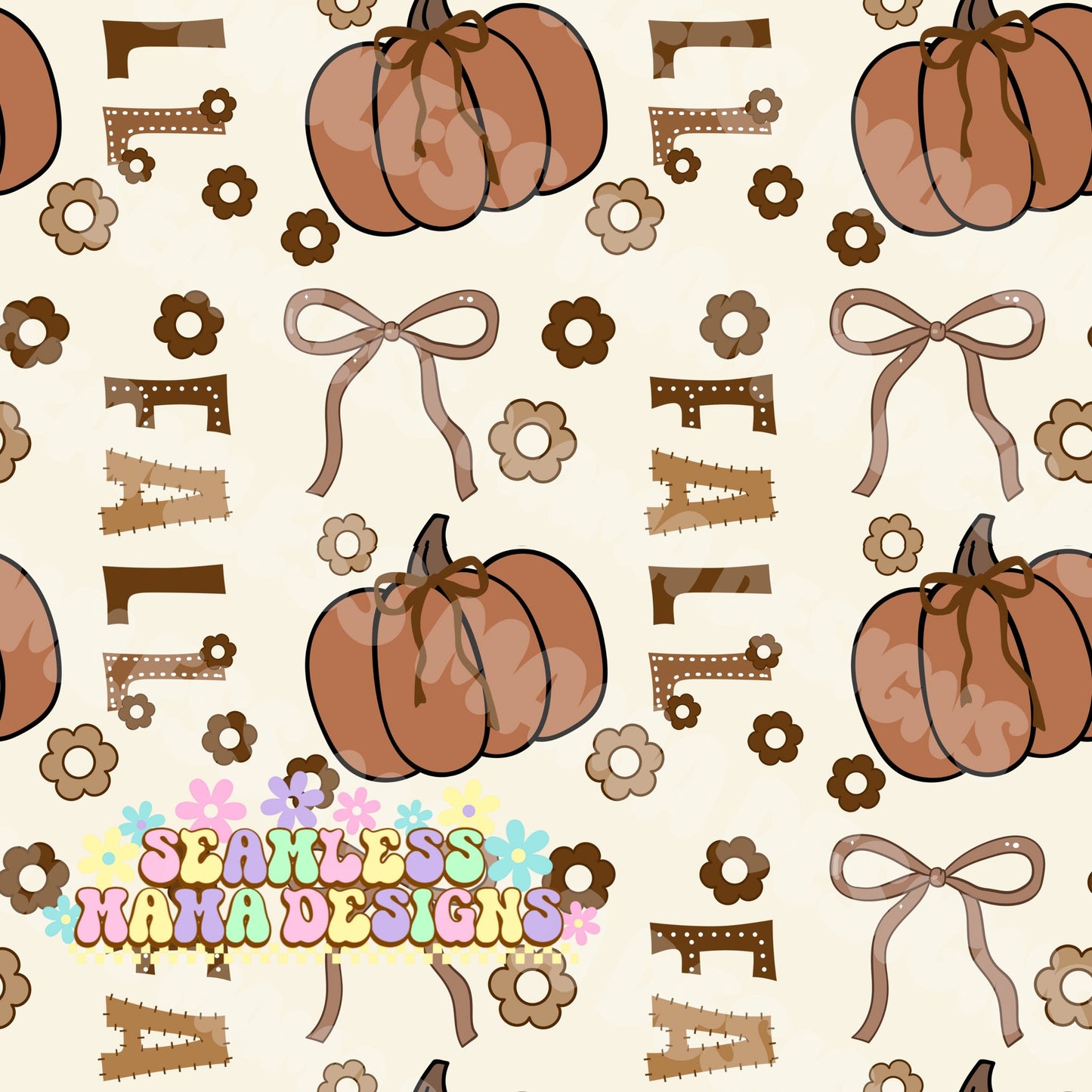 Fall Pumpkins & Bows