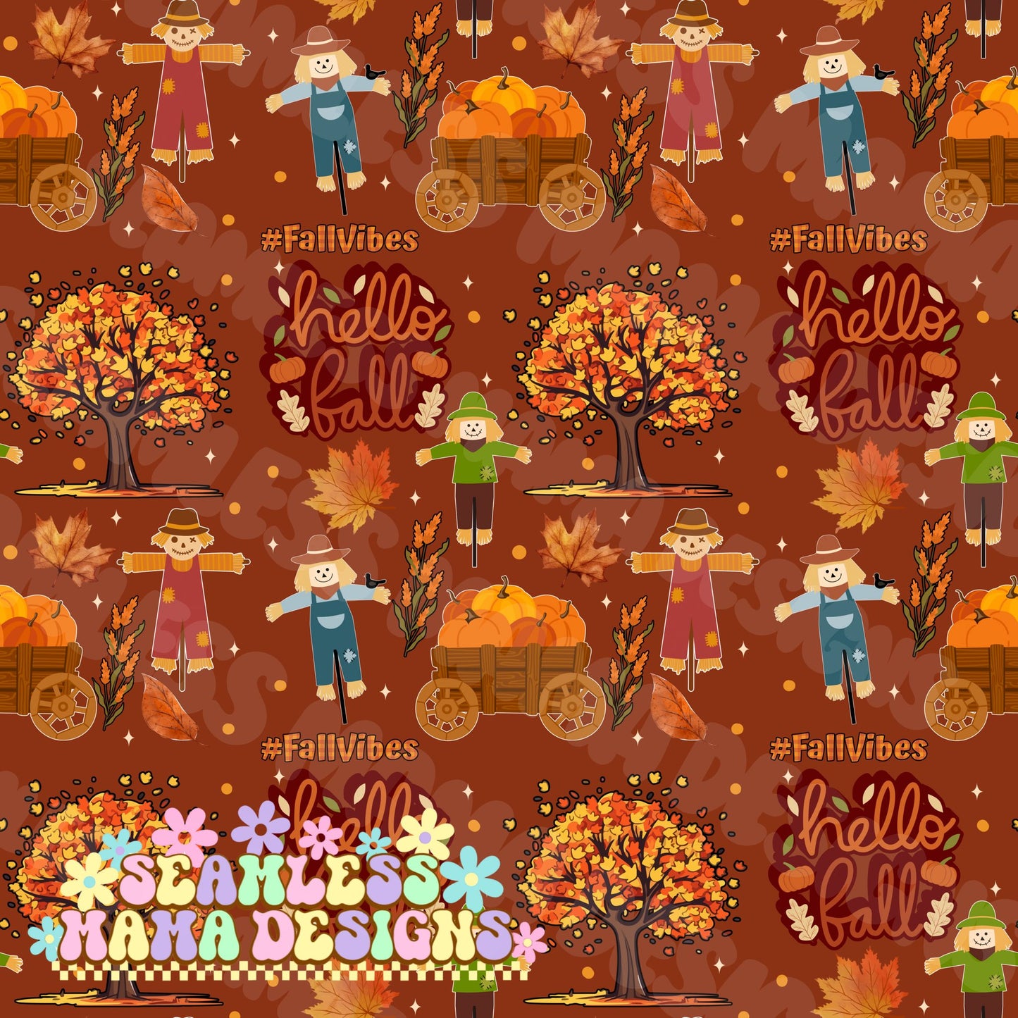 Fall Scarecrows