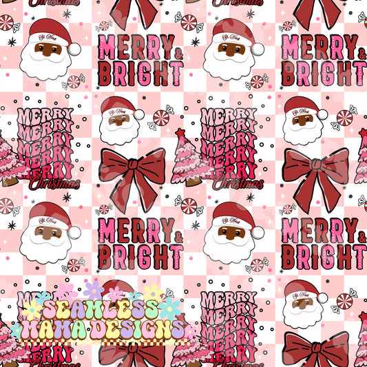 Red and Pink Merry & Bright