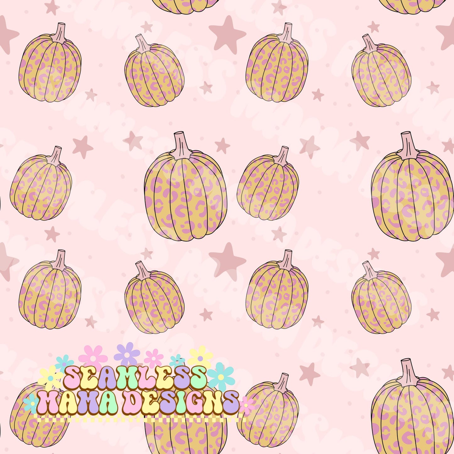 Pink Leopard Pumpkins