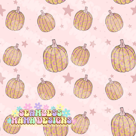 Pink Leopard Pumpkins