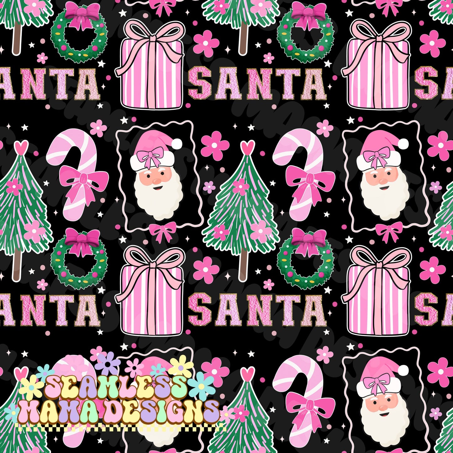 Pink Santa
