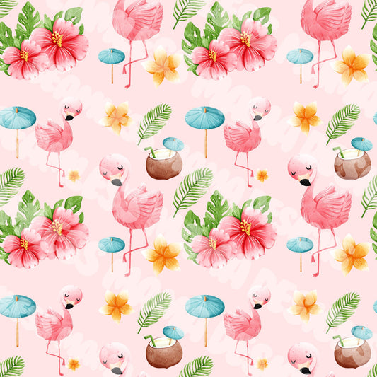 Summer Flamingos
