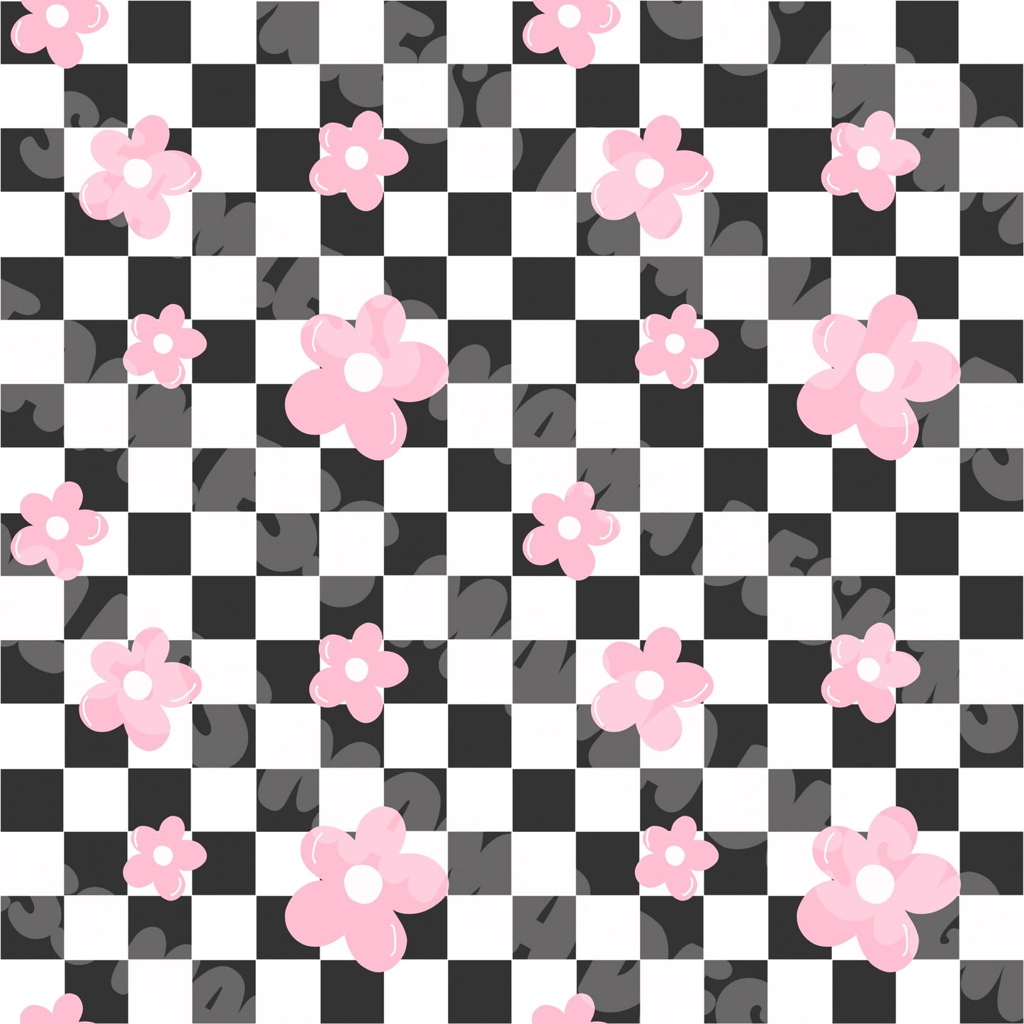 Checkered Floral