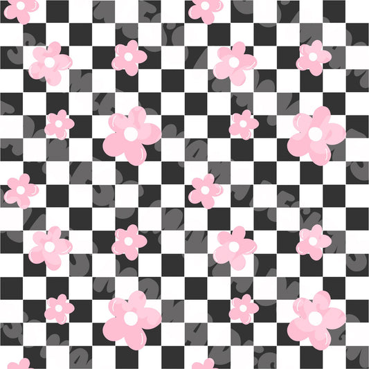 Checkered Floral