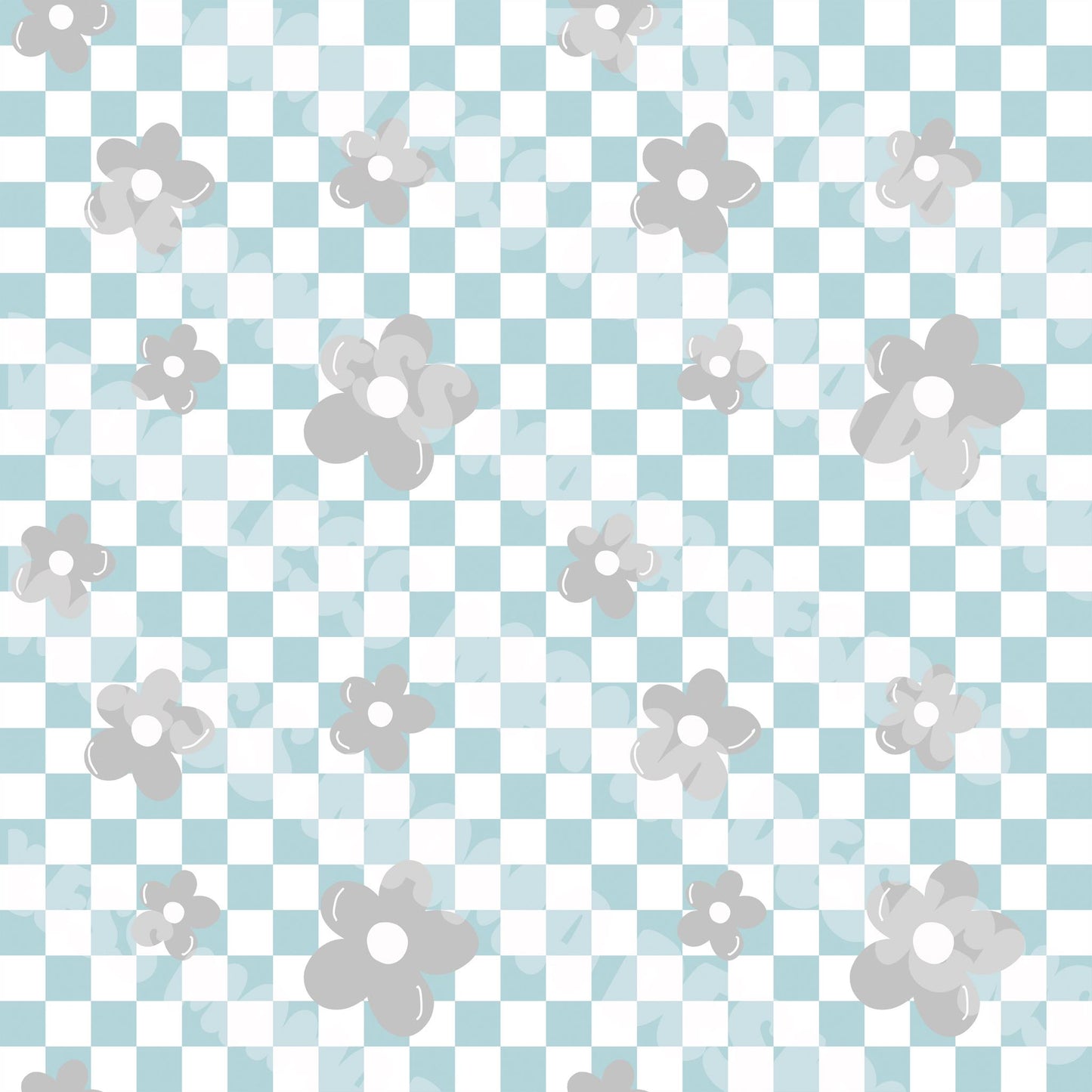 Checkered Floral