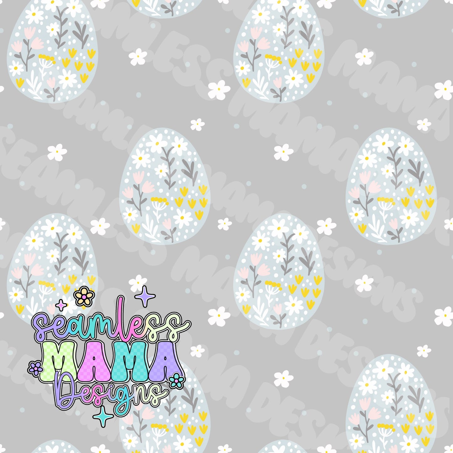 Floral Easter Eggs